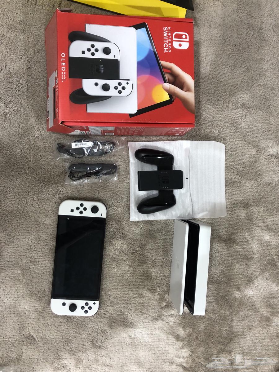 للبيع نينتندو سويتش شبه جديد مع ملحقاته64580130252674110
