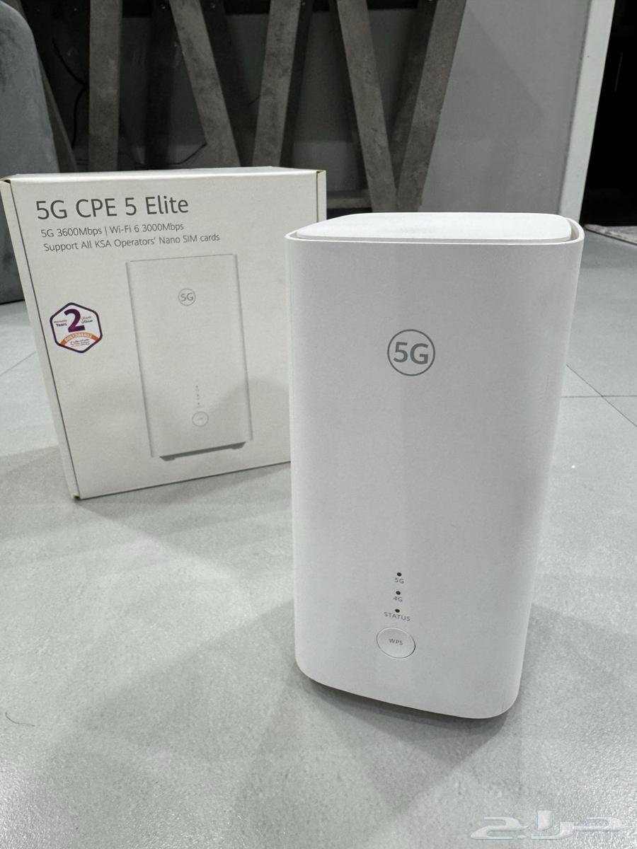 راوتر هواوي 5G منزلي CPE 5 يدعم جميع الشبكات64561740604929114