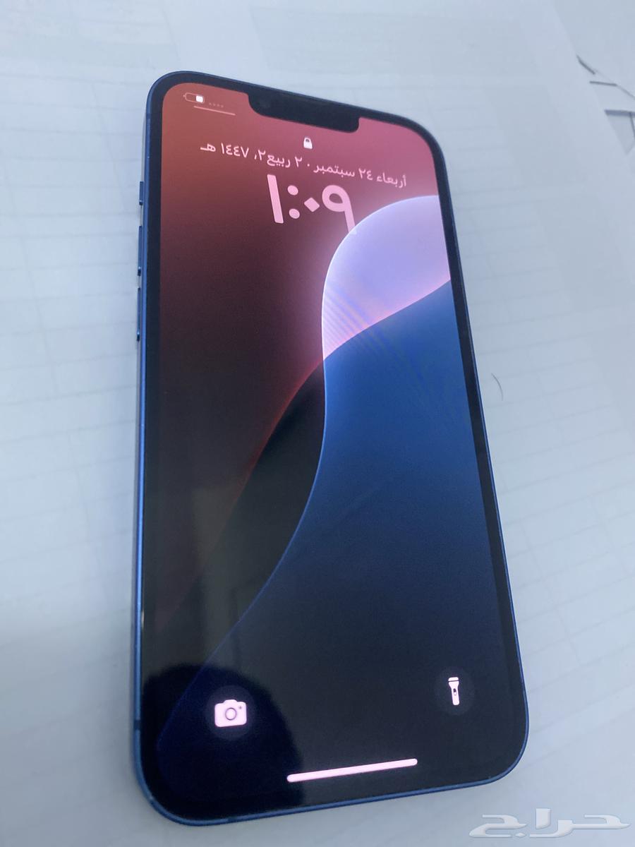 آيفون 13 العادي لون ازرق غير مفكوك ما يشتكي من أي عيب64580075012225112