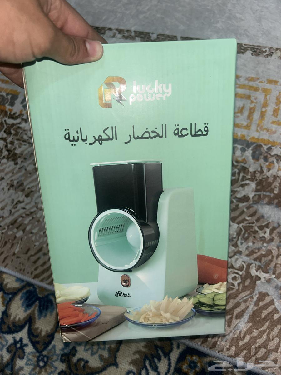 قطاعة الخضار كهربائية جديدة مااستخدمة64583208010625111