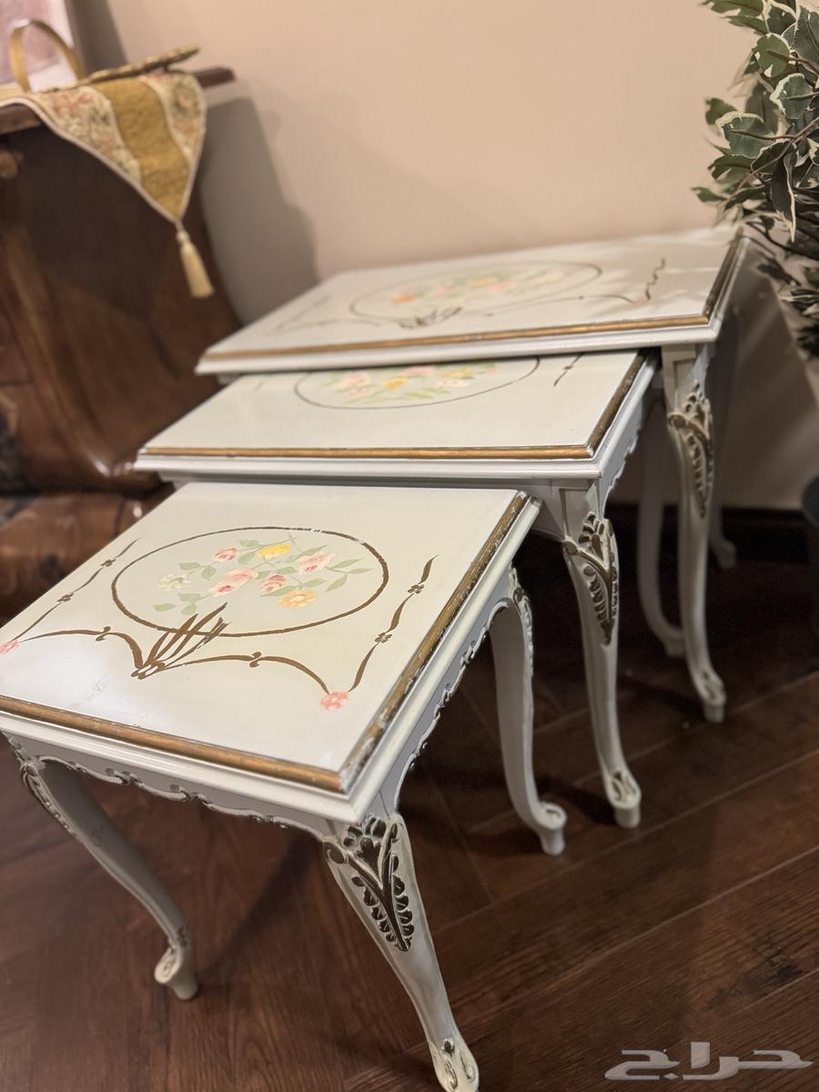 طقم طاولات خدمه فنتج64581059121026110