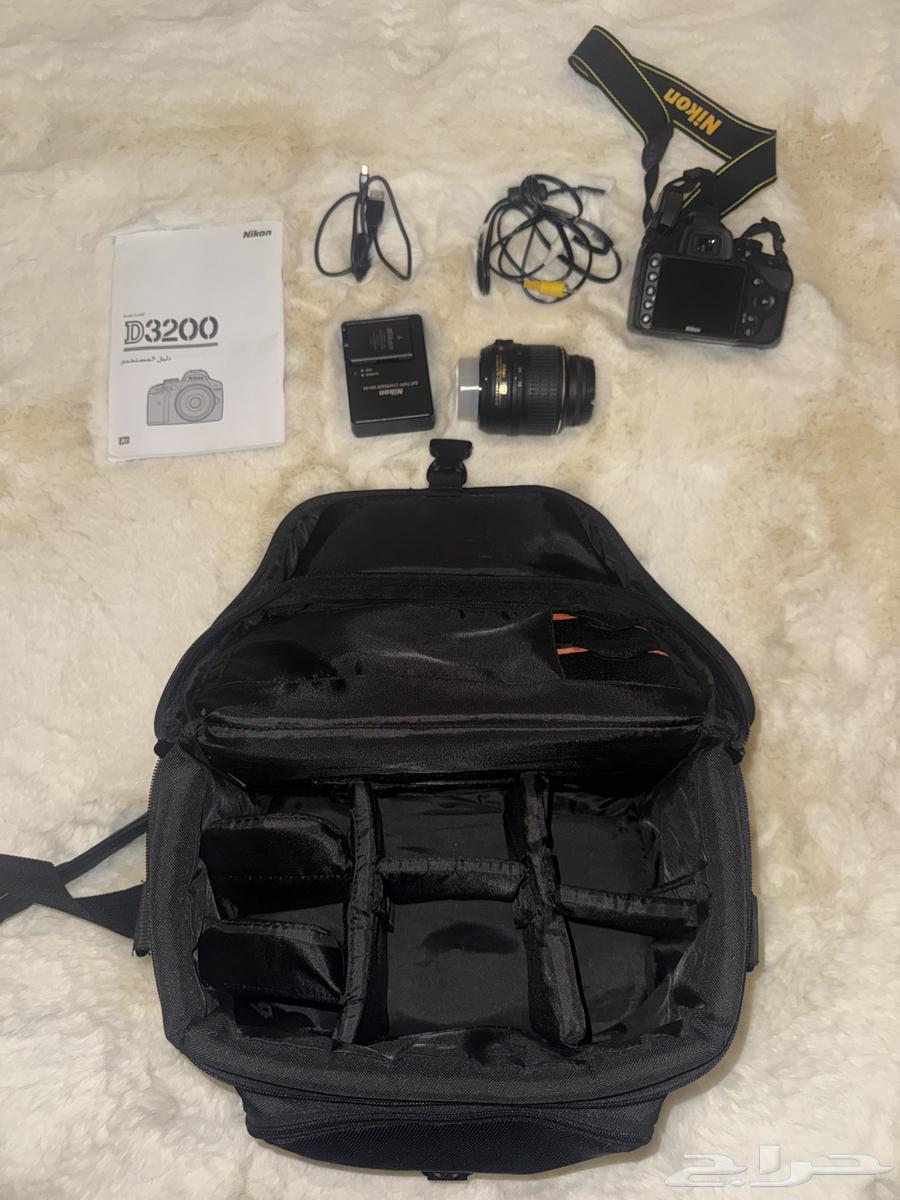 كاميرا نيكون D3200 نظيييفه64586276692739110