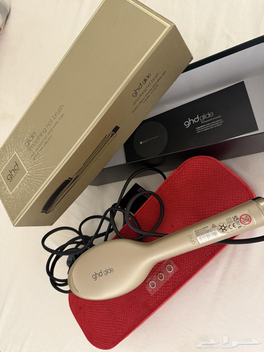 استشوار المشط الحراري GHD glide للبيع شبه جديد64587218428163111