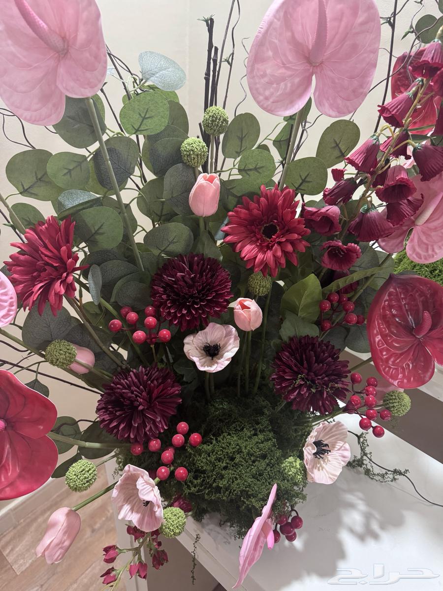 طاولات استقبال مع ورد للبيع64587071492097113