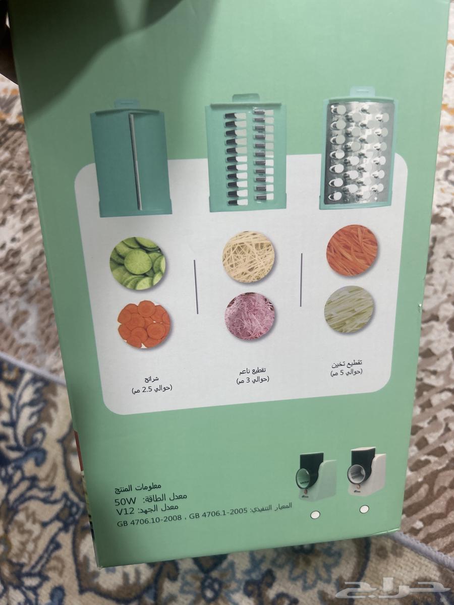 قطاعة الخضار كهربائية جديدة مااستخدمة64583208010625112