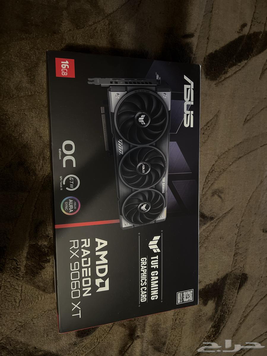 ASUS Black GPU 9060 XT 16GB New64584911959809110