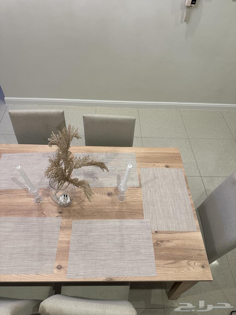 طاولة طعام 6اشخاص من هوم بوكس للبيع ب 1000ريال64586712757507112