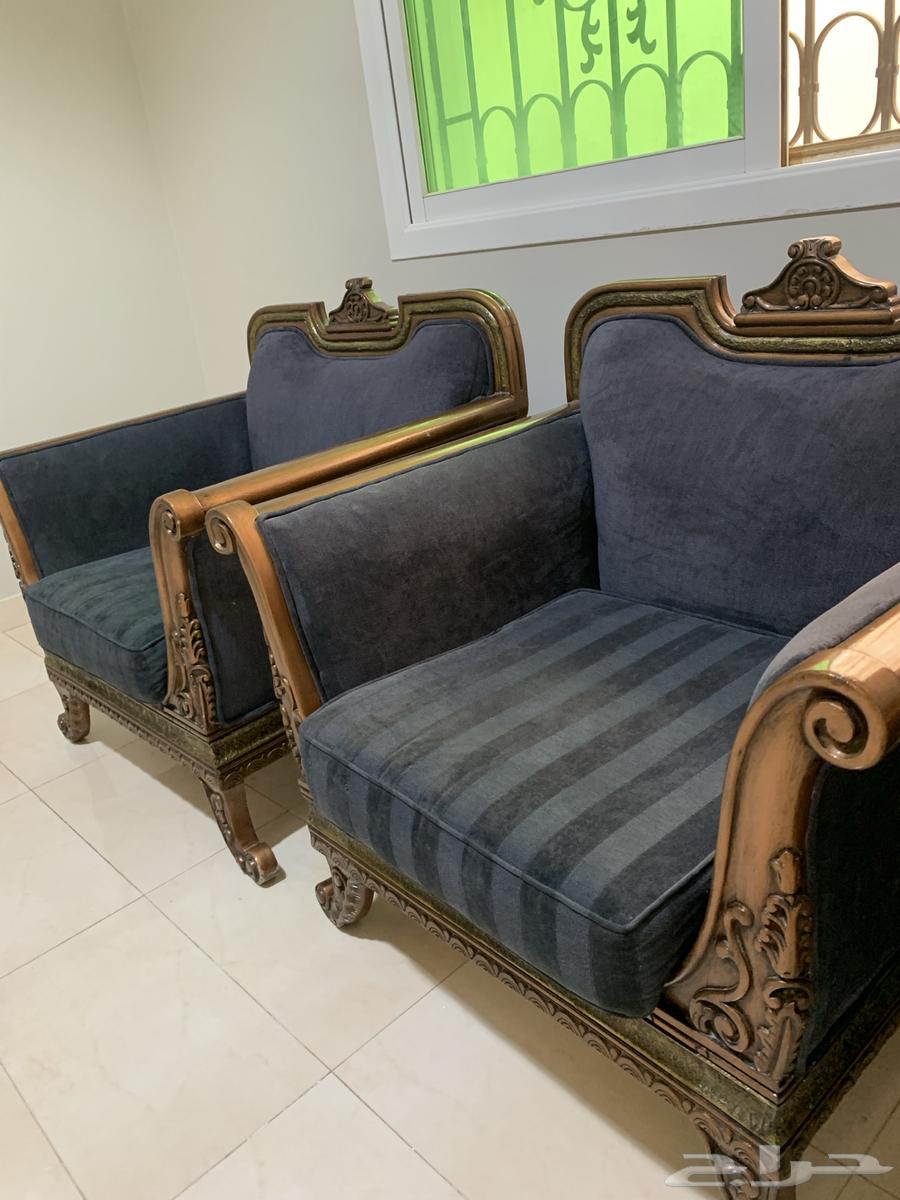 أربع كنبات خشب تركي اصلي64583294319363111