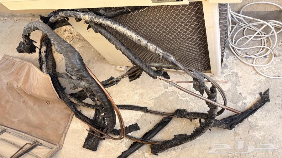 2-ton air conditioner with compressor, piping, one indoor unit, and one outdoor unit64587366862211111