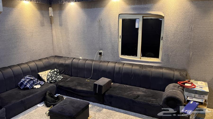 Floor sofa set for sale, 8 pieces with two corners, 4 seats and 4 cushions64578745367298114