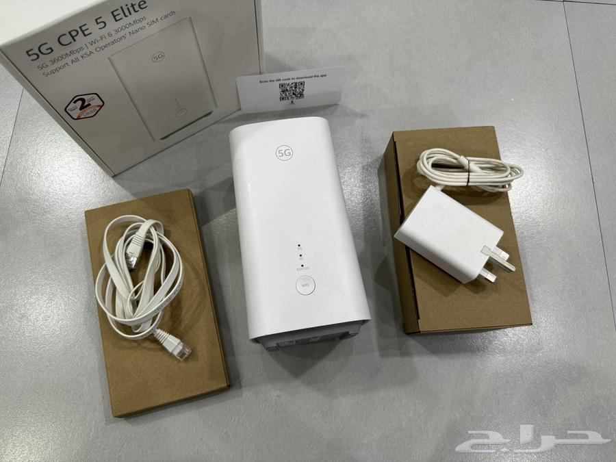 راوتر هواوي 5G منزلي CPE 5 يدعم جميع الشبكات64561740604929113
