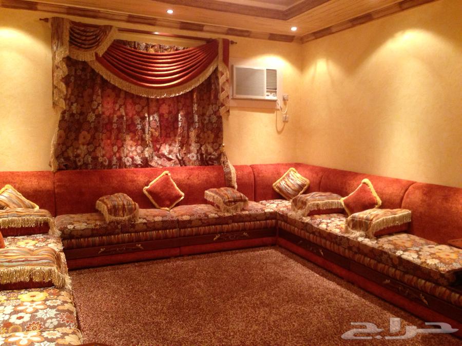 كنب متصل حرف U مستعمل بحالة جيدة64585395070082110