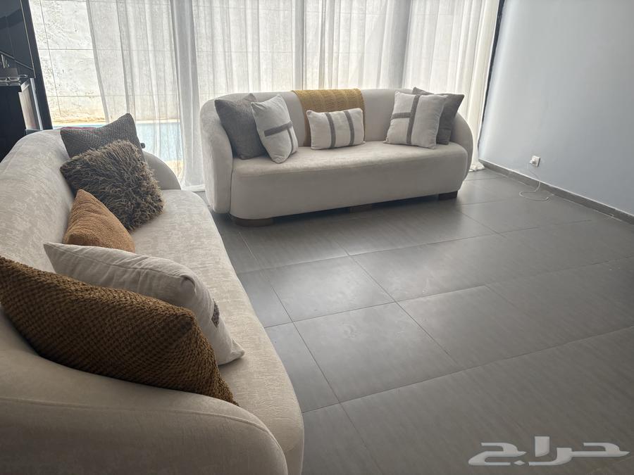 طقم كنب جديد 5 قطع 12شخص64582629452803113