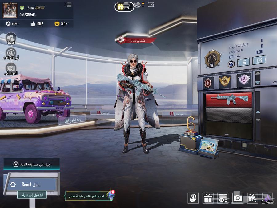 PUBG account with Max Ice Enforcer (Sold)64580676736257110