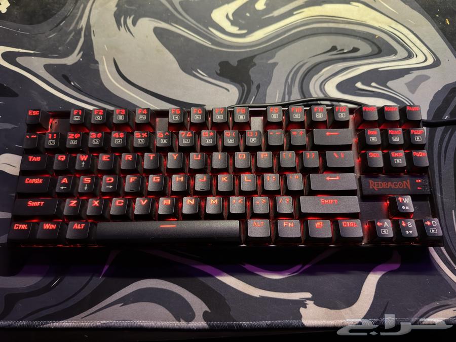 كيبورد ريد دراقون k552 red dragon64587727177731111