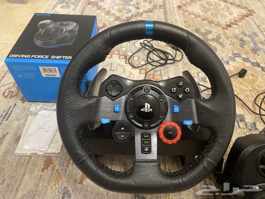 طارة g29 مع القير و الدعسات سليمه مافيها ولا شي64587950543105111