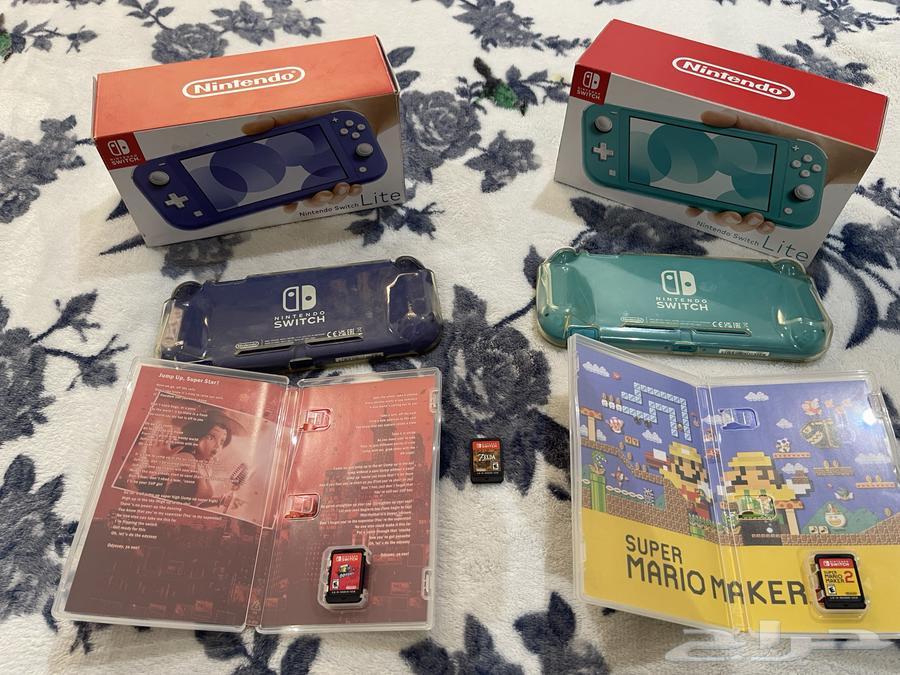 Dark blue Cyan Nintendo switch lite64584701729155111