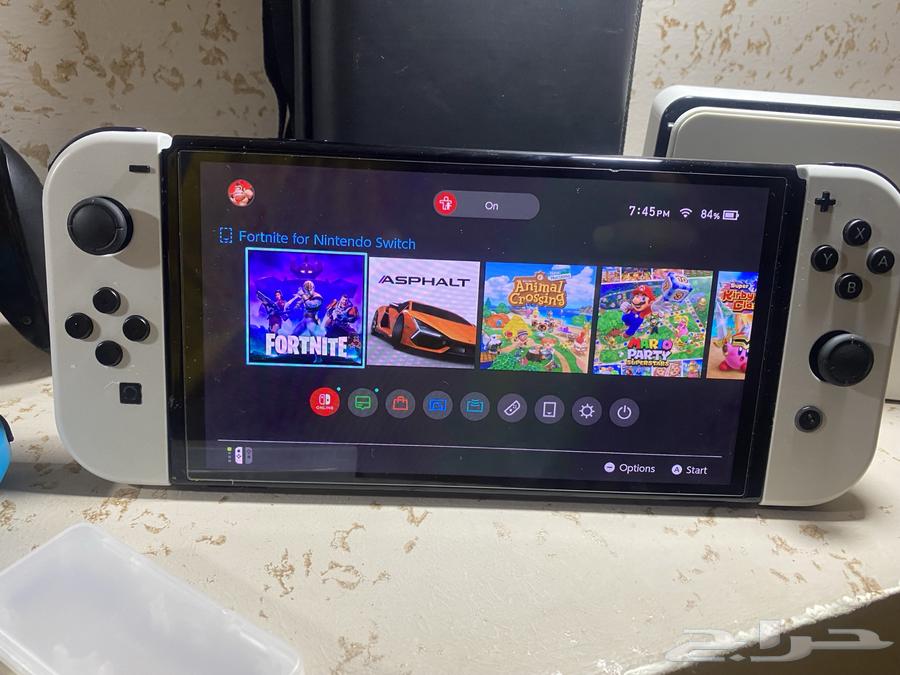 نينتندو شويتش OLED ابيض64586824350850111