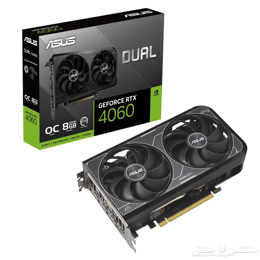 ASUS 4060 8GB Graphics Card64582487487746110