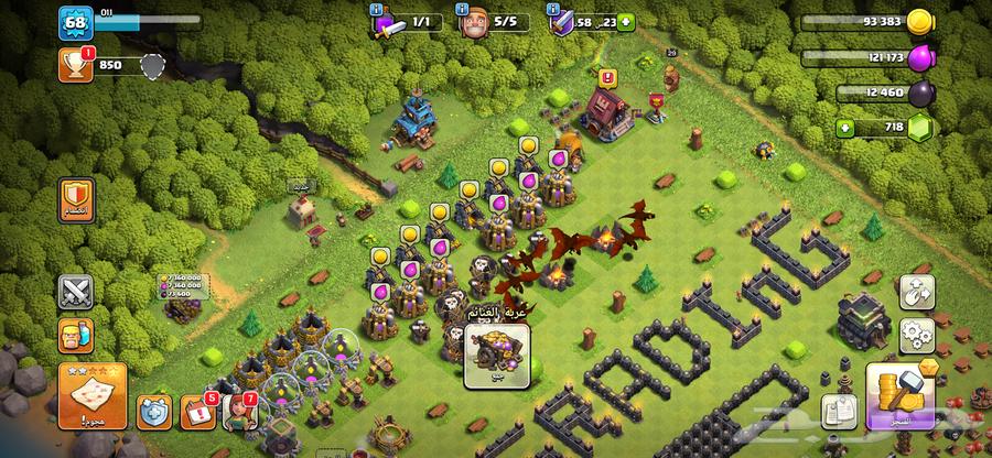 حساب كلاش للبيع64583026468097114