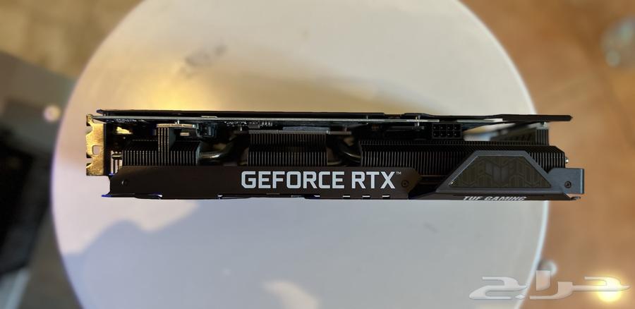 Asus TuF RTX 3060TI 8G OC - كرت شاشة نظيف 306064587826769411114