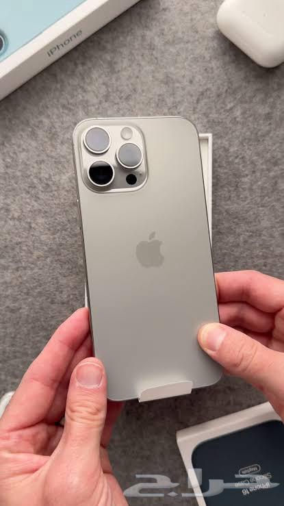 ايفون 16 برو ماكس 256 جيجا تيتانيوم طبيعي64580649604739110