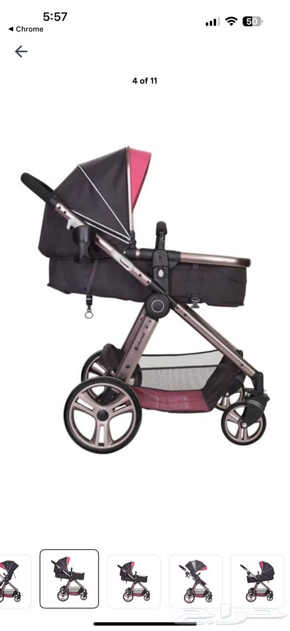 عربه اطفال وكرسي سياره جديده بسعر مخفض64585053584899111