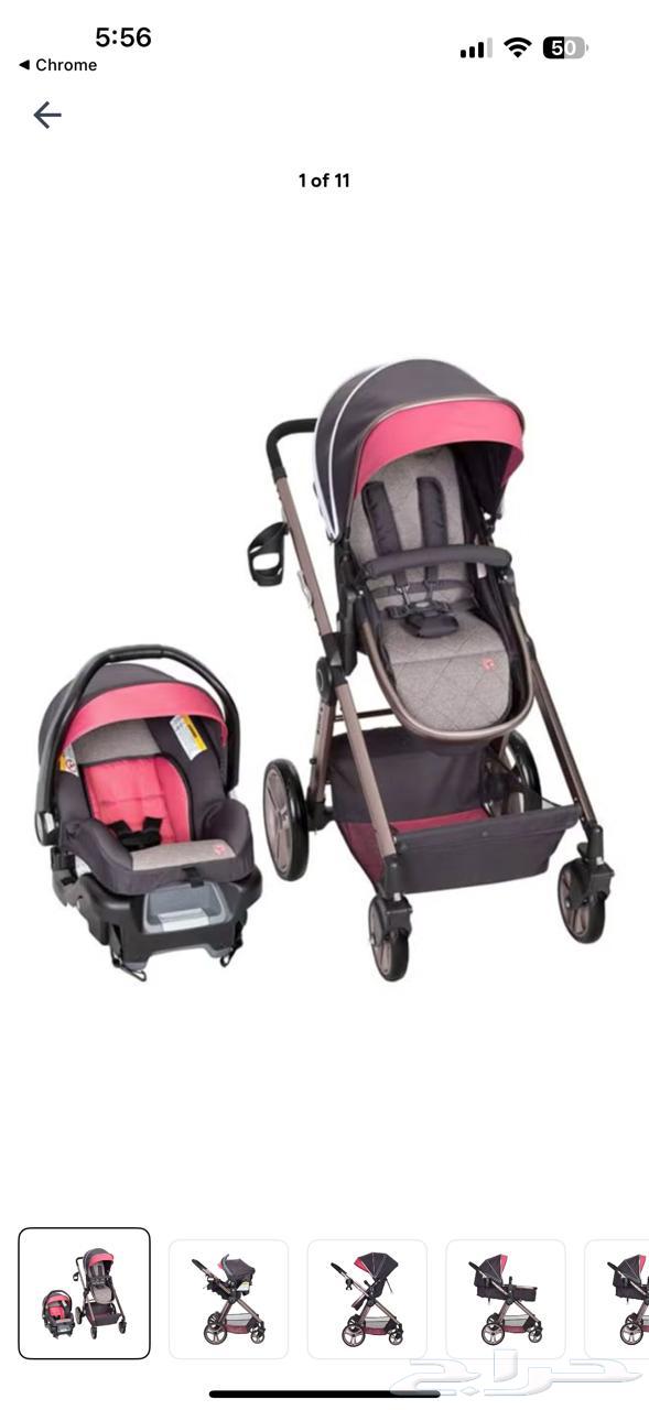 عربه اطفال وكرسي سياره جديده بسعر مخفض64585053584899110