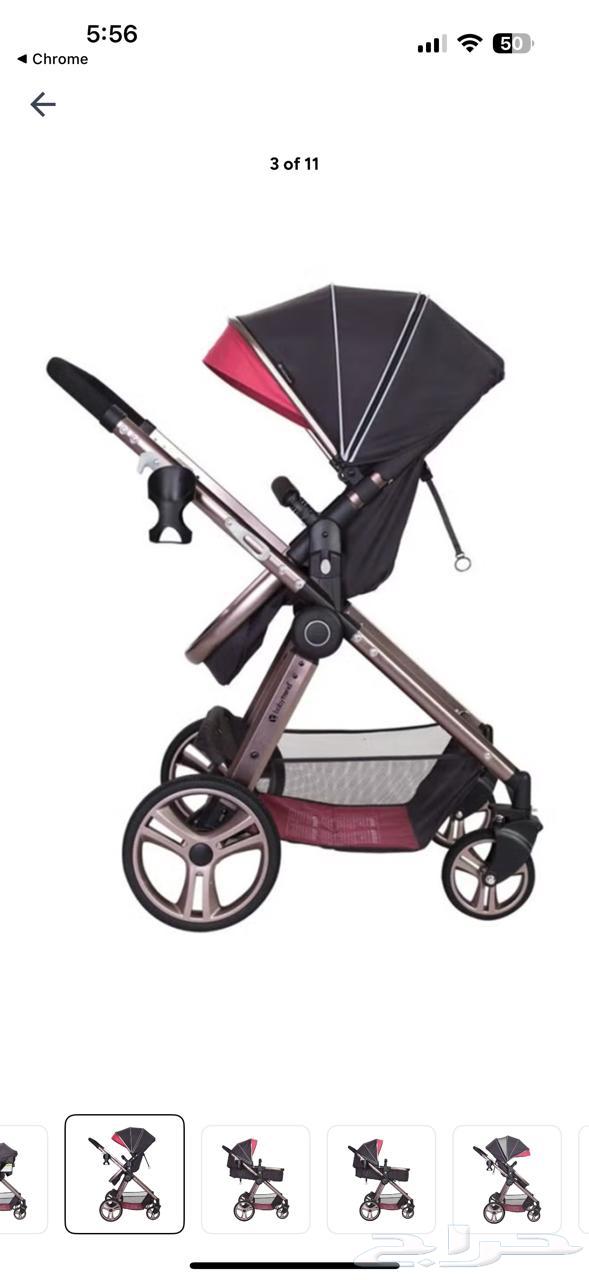 عربه اطفال وكرسي سياره جديده بسعر مخفض64585053584899112