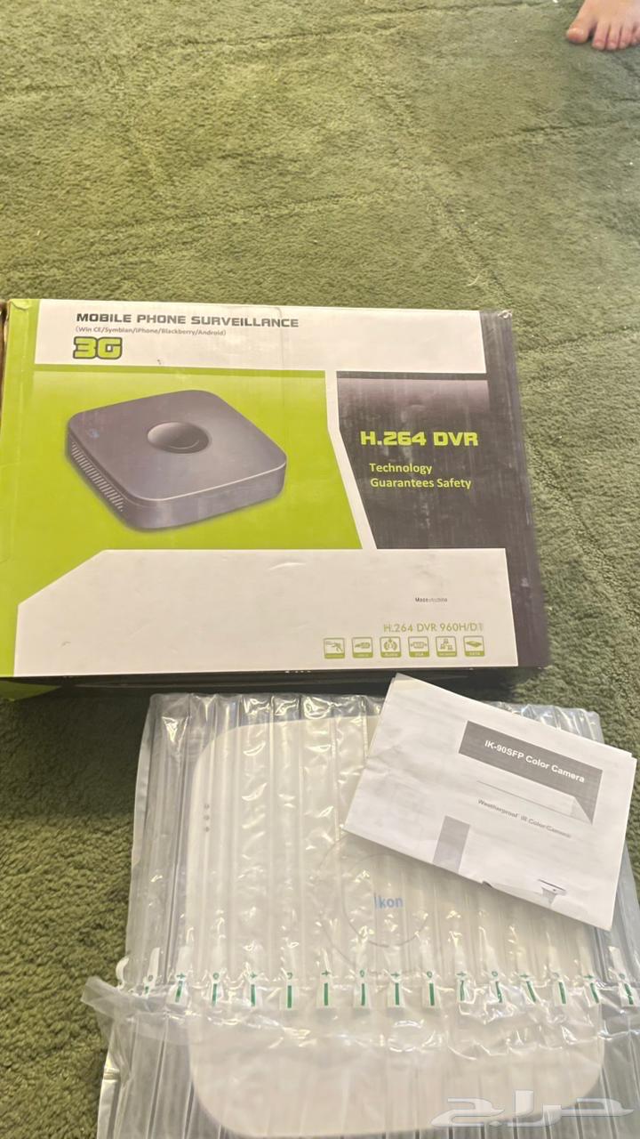 كميرا خارجيه وداخليه 6حبات مع الرسيفر64585720467458112