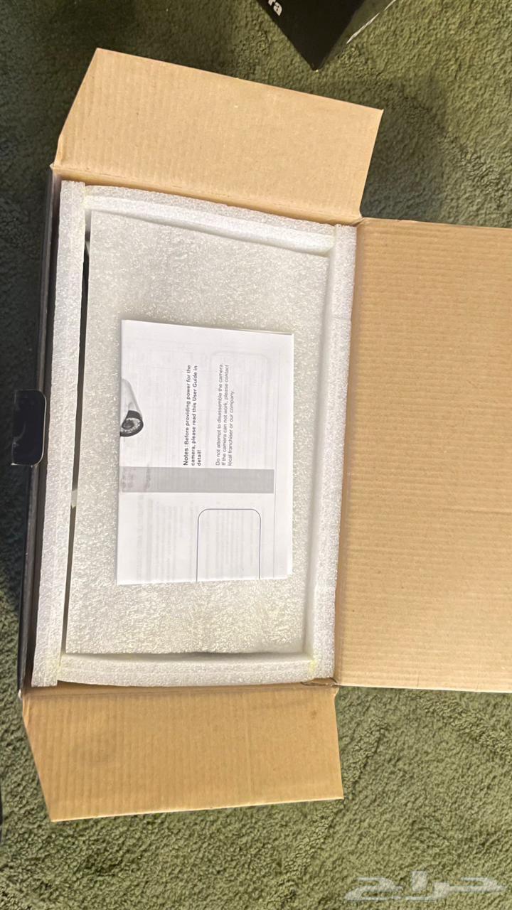 كميرا خارجيه وداخليه 6حبات مع الرسيفر64585720467458110