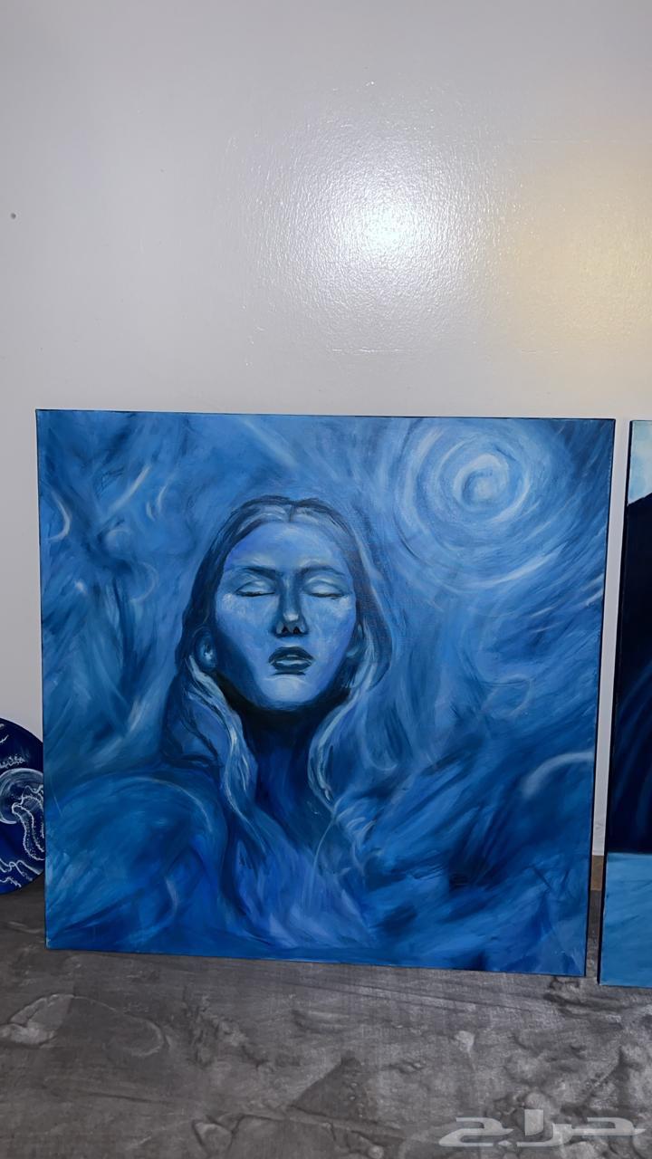 لوح رسم للبيع (مرسومة باليد و الالوان الزيتية)64587243155073111