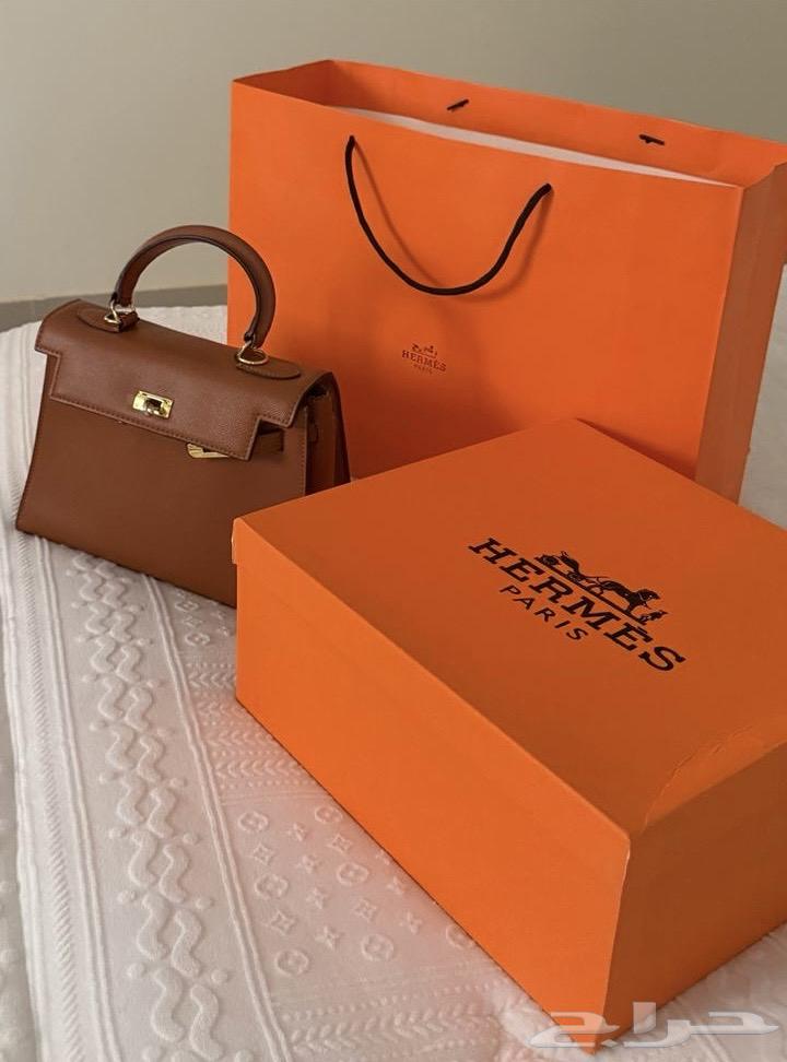 شنطة هيرمز حجم وسط64583343767682110