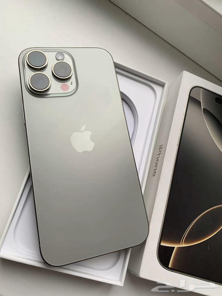 ايفون 16 برو ماكس تيتانيوم طبيعي تم البيع64579951472003110