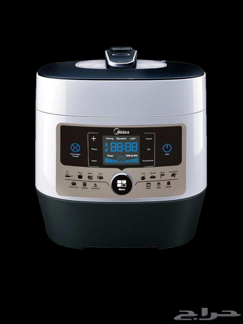 قدر طهي كهربائي مايديا 14 برنامج 6 لتر 1000 واط لم يستخدم64585010257411111