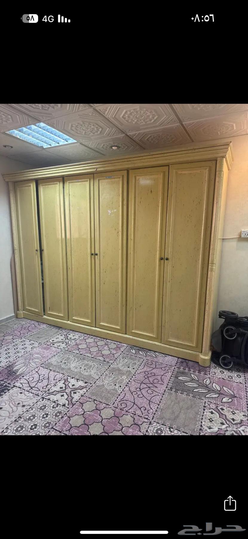 دولاب من 6 أبواب للبيع64581525181443111