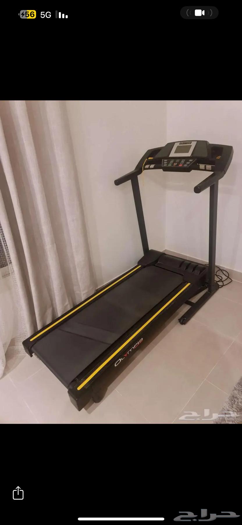 جهاز سير رياضي شبه جديد على السوم64582160036098110