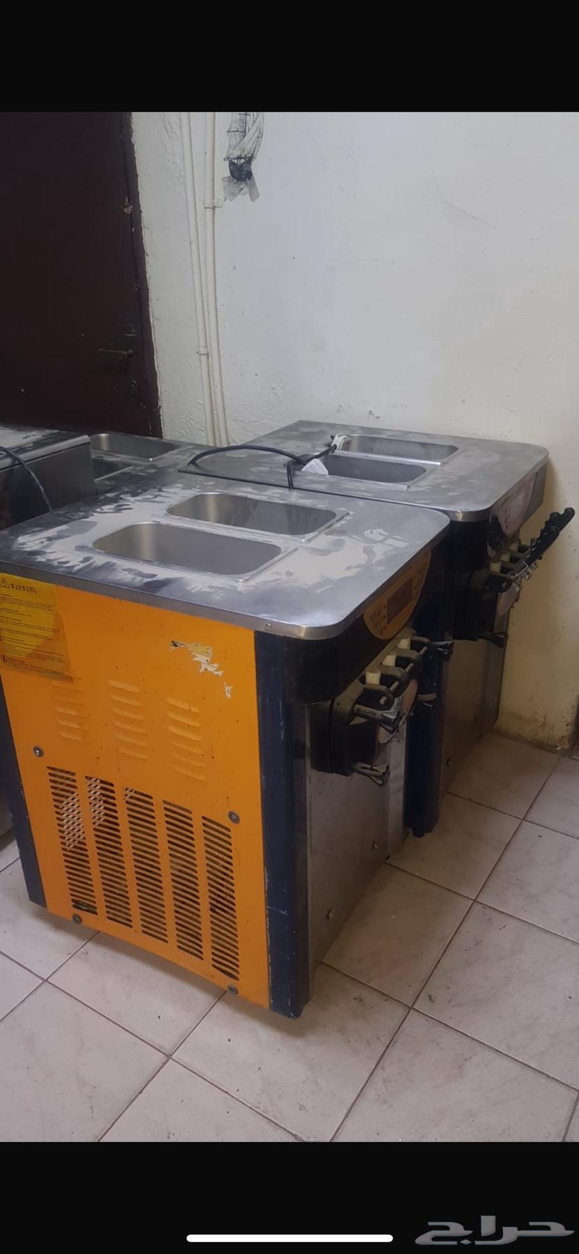 آلات  صنع إسكريم  وآله الصنع ثلج64587689666690110