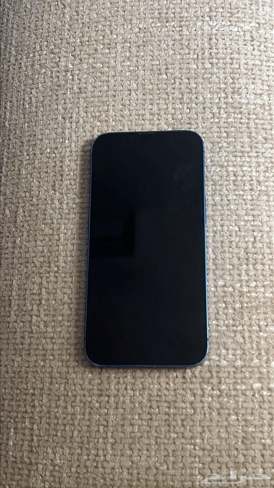 ايفون 13 عادي اللون ازرق خدشات خفيفه شحن البطاريه10064588161194883111