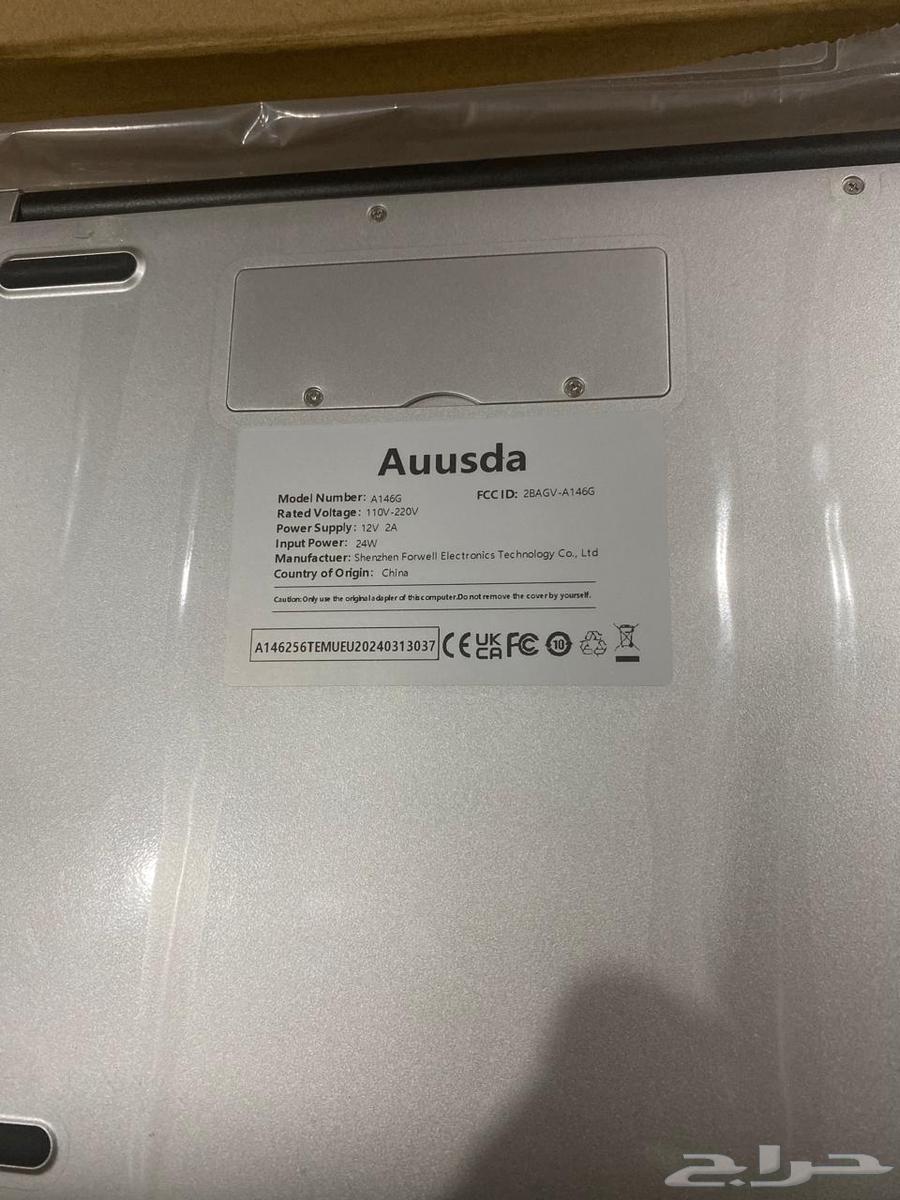 لابتوب من شركة Auusda شبه جديد64583040482050113