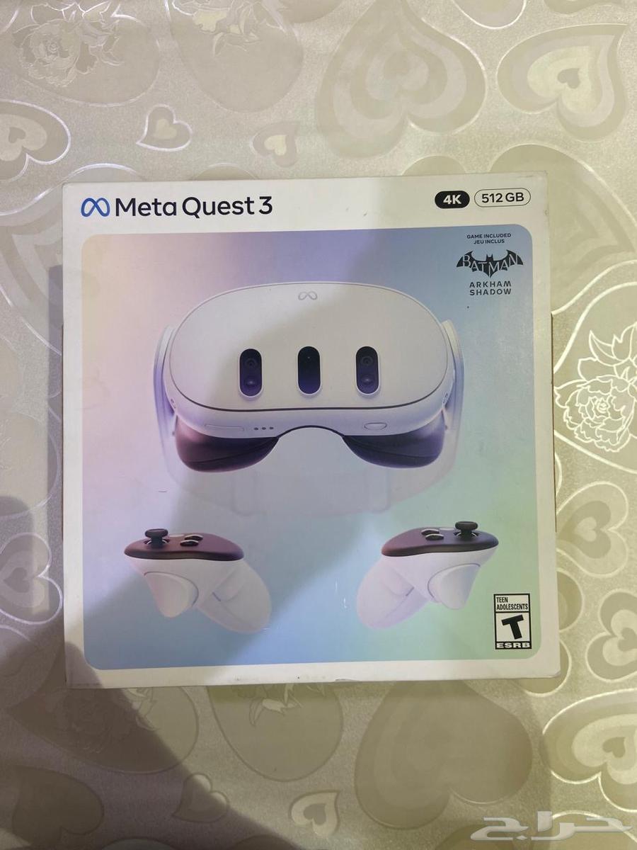 للبيع  جهاز Meta Quest 3   سعة 512 جيجا64580308269697114