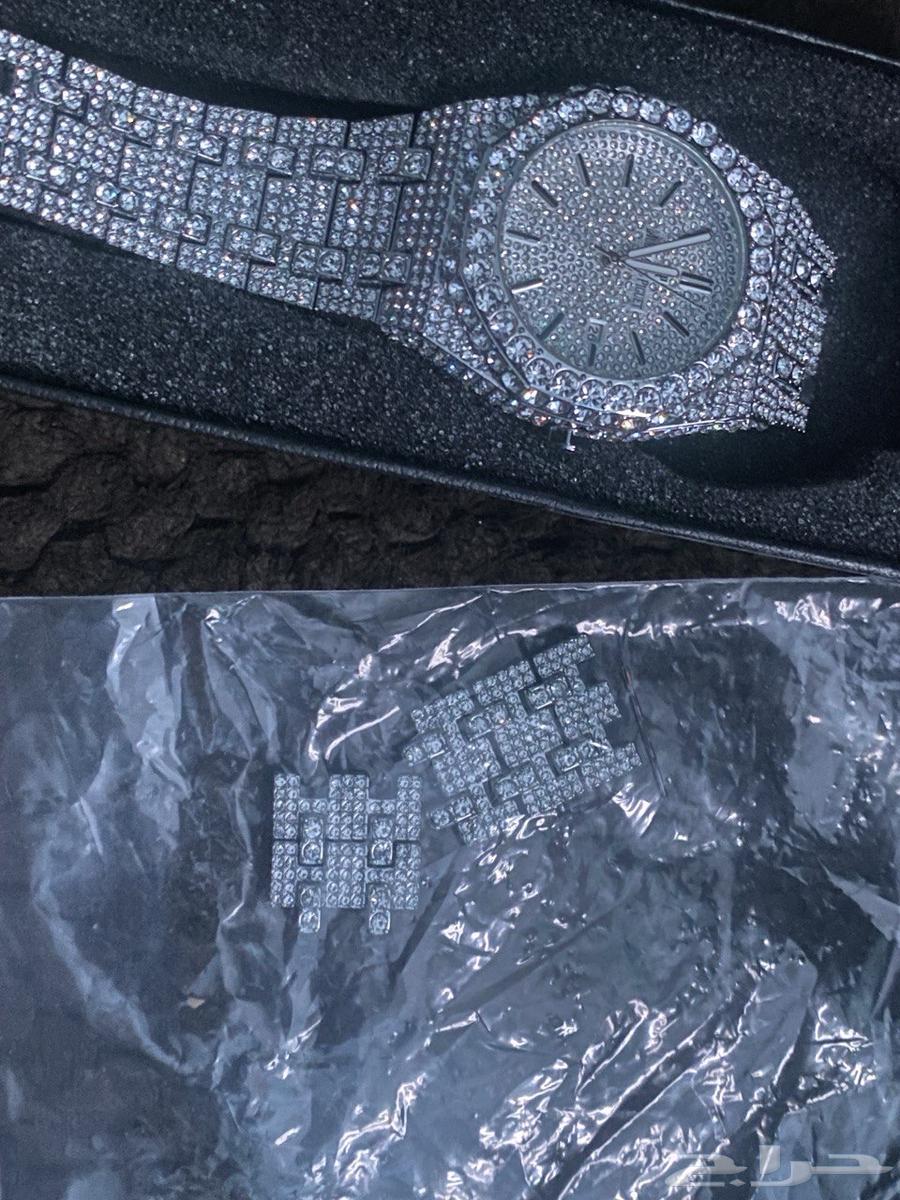 Audemars Piguet (AP) Moissanite-Encrusted Watch64580690291074110