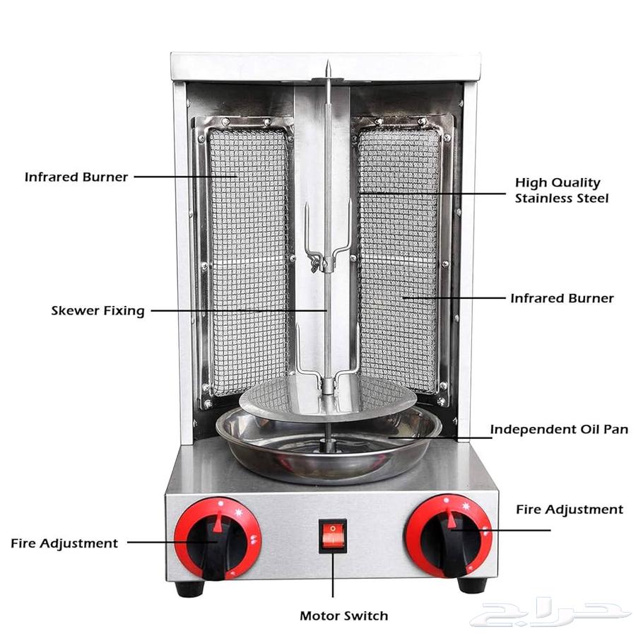 ماكينة شاورما64589965107842110