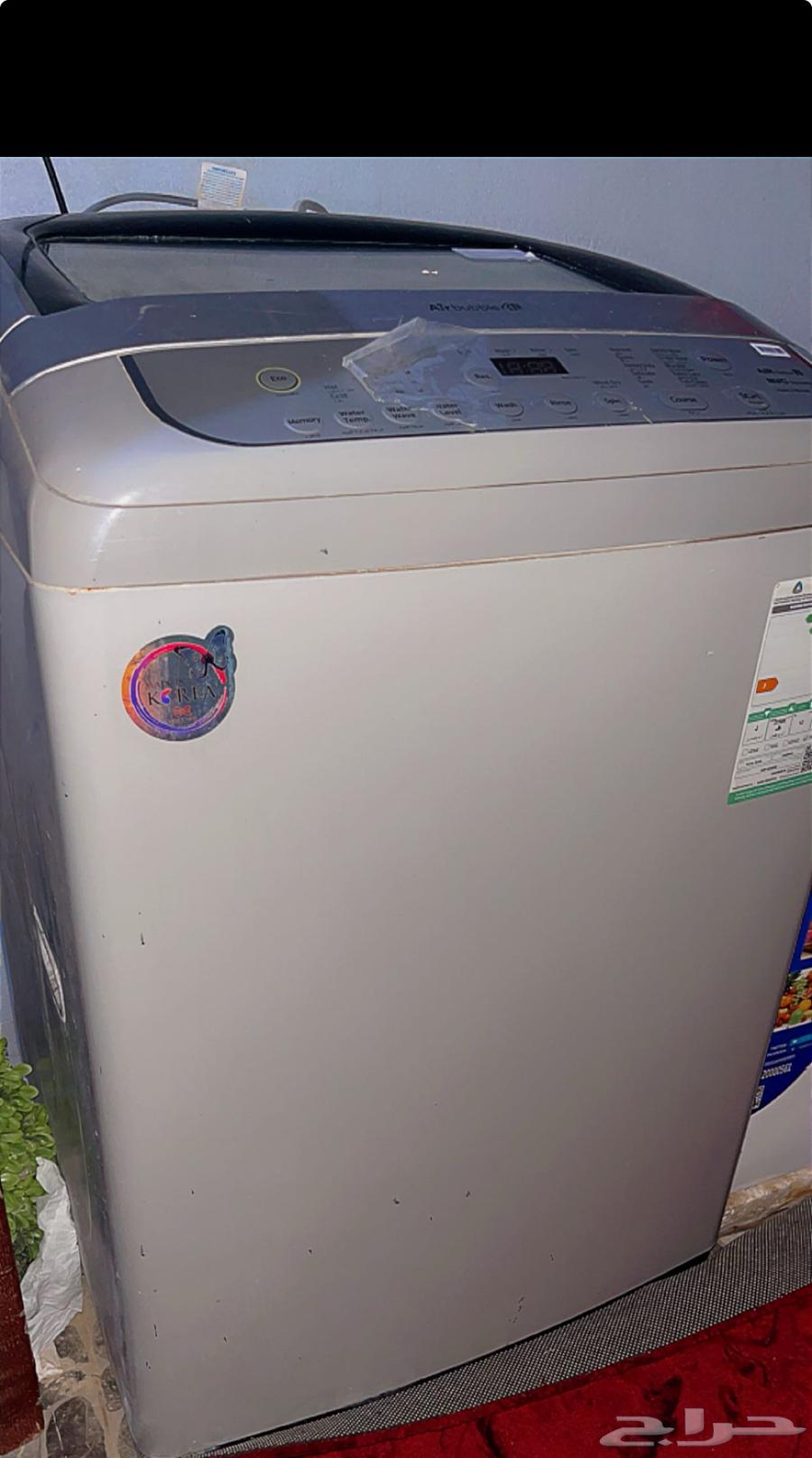 غسالة اتوماتيك جديدة استخدمتها لمدة شهرين64592975084930112