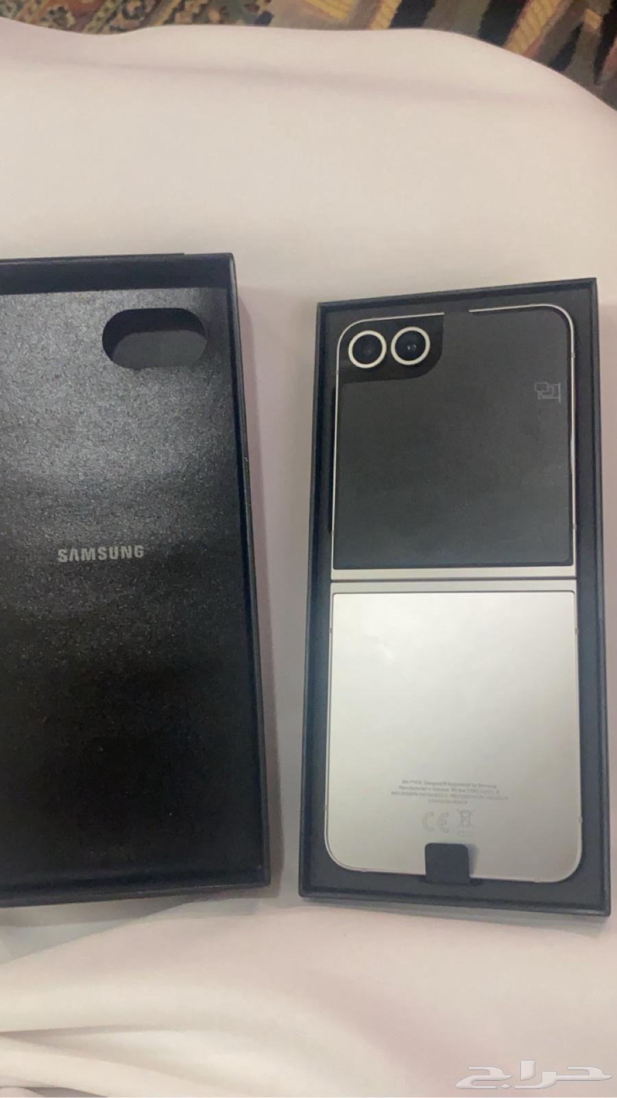 جوال سامسونج زد فليب 6 فضي 256 قيقا64592238026753111