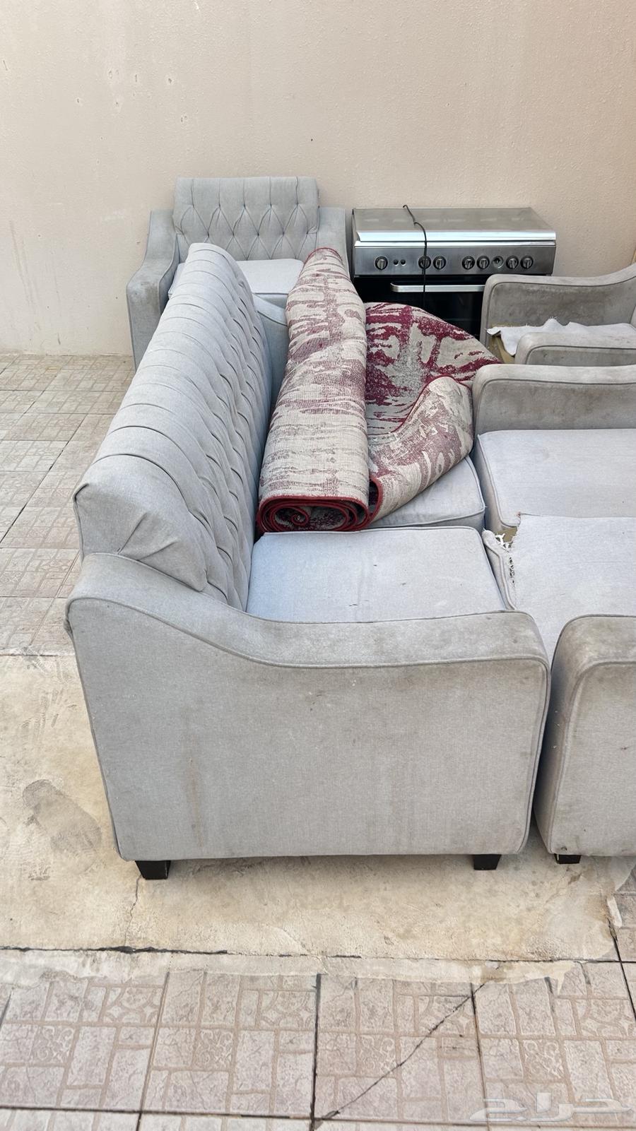 طقم كنب خشب ممتاز64593179572097110