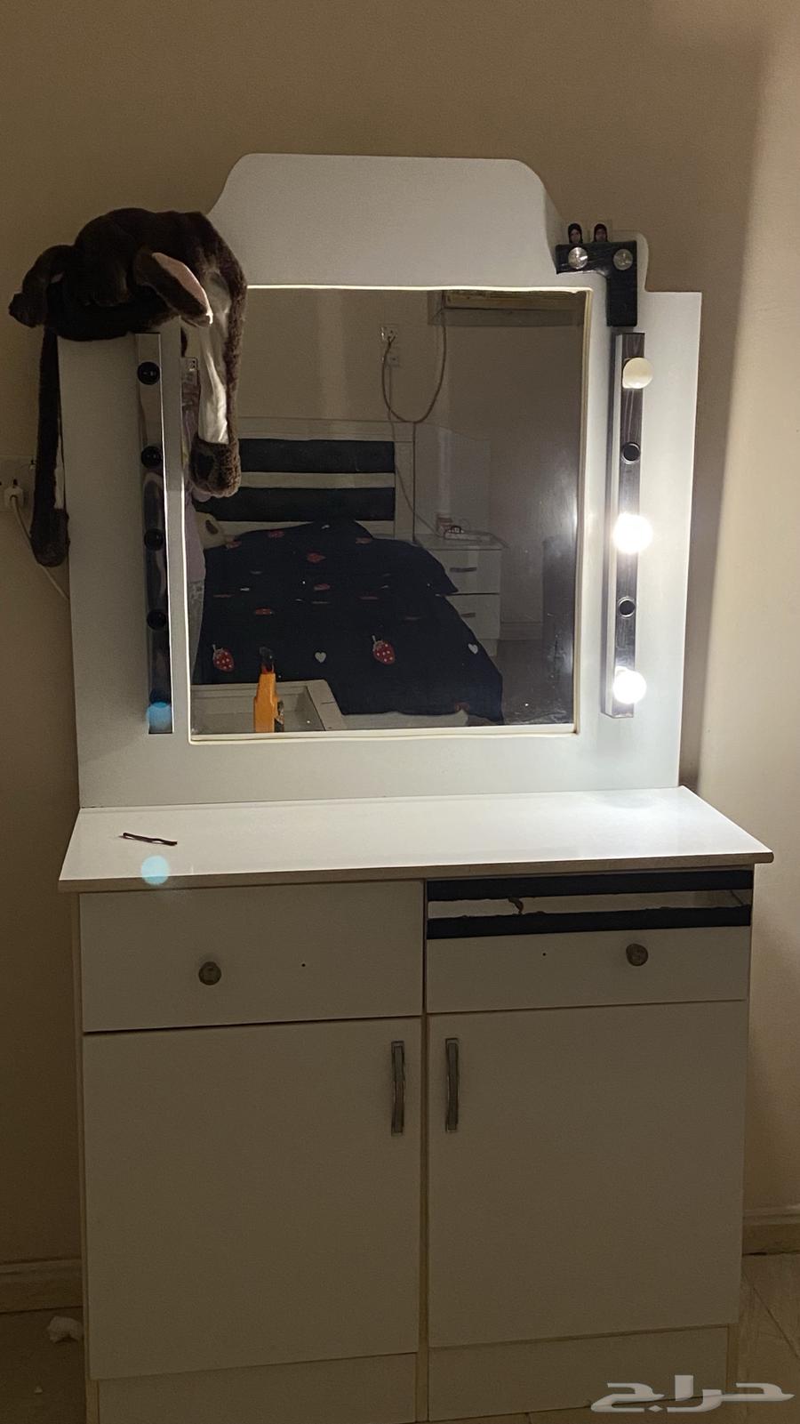 غرفة نوم مستعمله نفر ونص للبيع64592733315587111