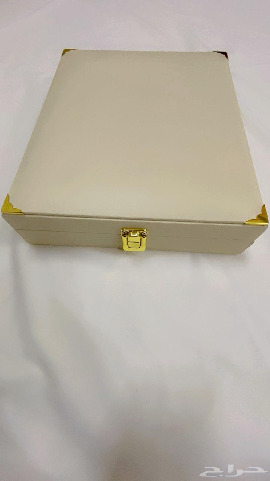 بوكس بيج أنيق لحفظ عقد سلسال الزواج   جديد64592093991043111