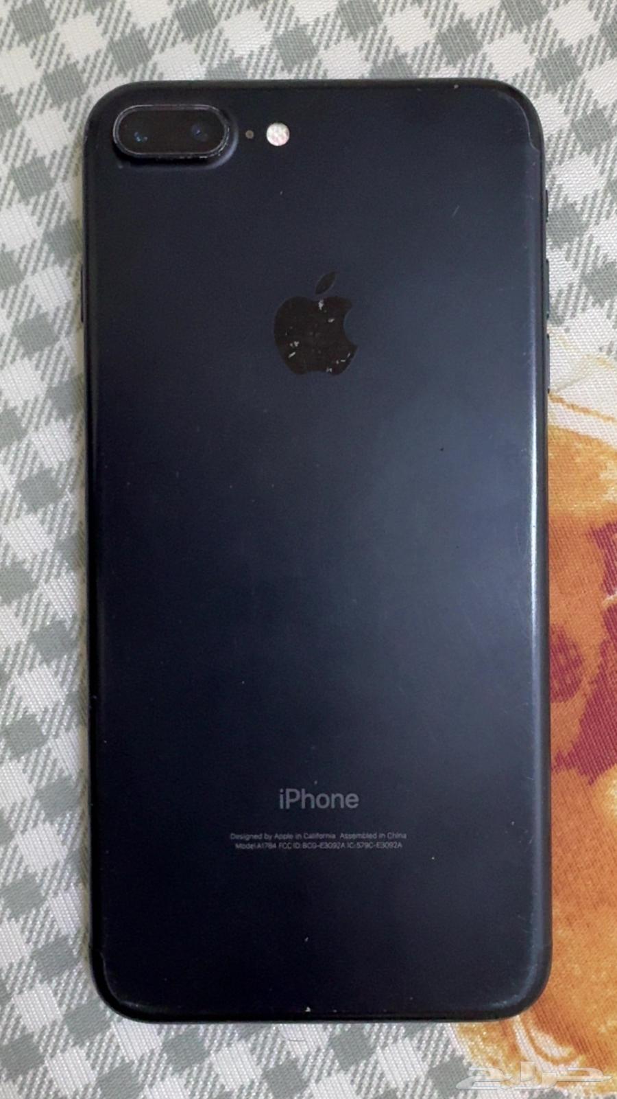 ايفون 7 بلس خربان فيه البطارية فقط وخدوش من ورا ااجوال64596477285506110