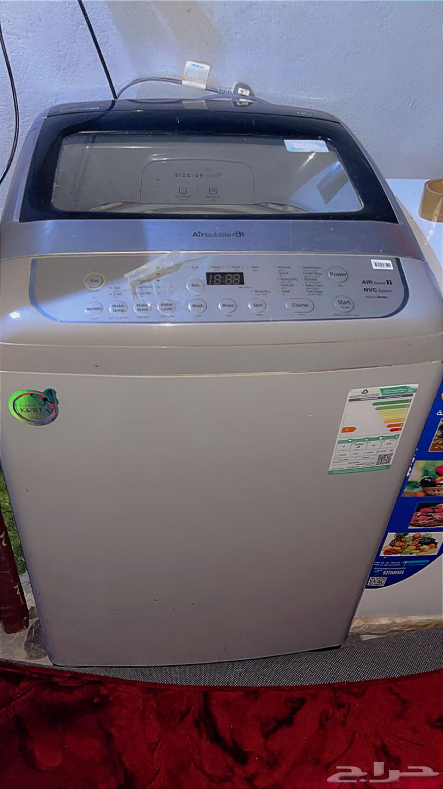 غسالة اتوماتيك جديدة استخدمتها لمدة شهرين64592975084930110